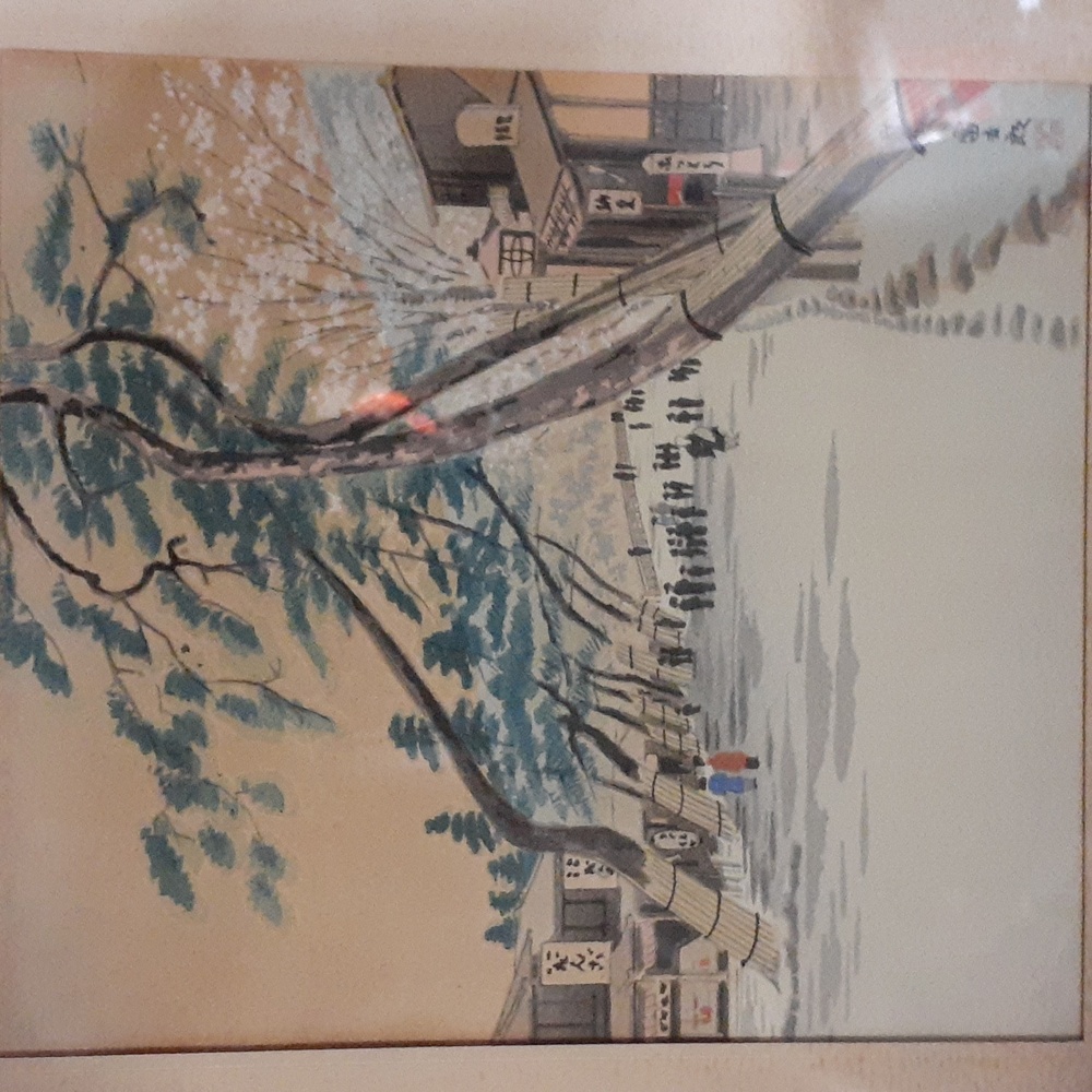 Japanese Woodblock print by Tomichikiro Tokuriki - Picture 2 of 5